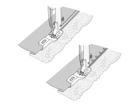 фото - 4132488-45 Лапка для соединительного шва (5,6,7)