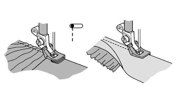 фото - 4127971-45 (4123473-45) Лапка присборивающая (все)